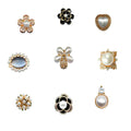 PIN'S PERLES METAL
