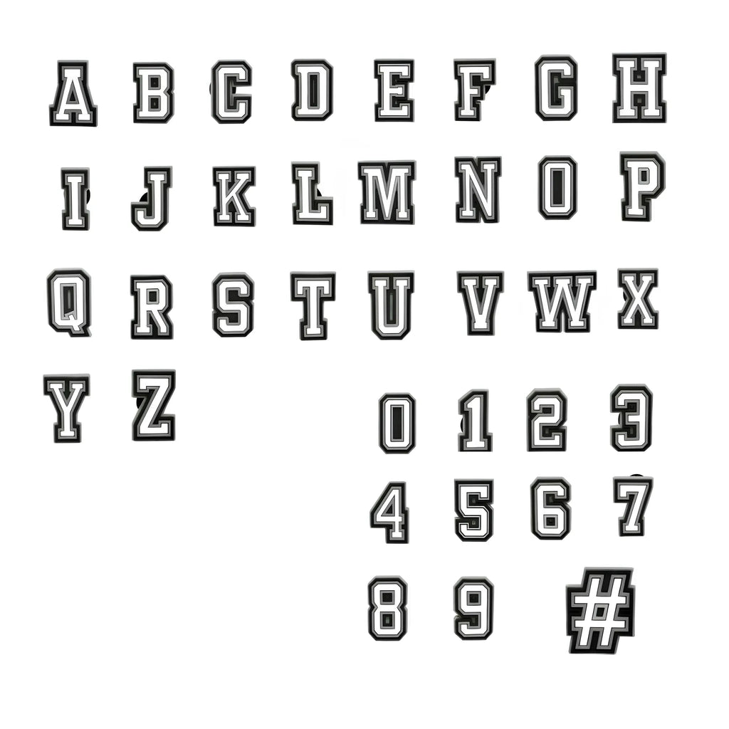 PIN'S LETTRES & CHIFFRES